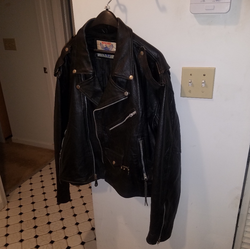 Vintage Vanguard Leather Jacket